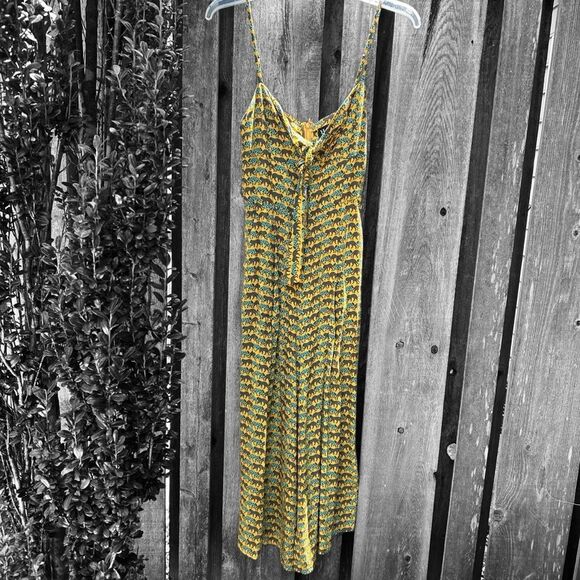 HANEY Animal Print Bea Jumpsuit Size 2 - Picture 5 of 11